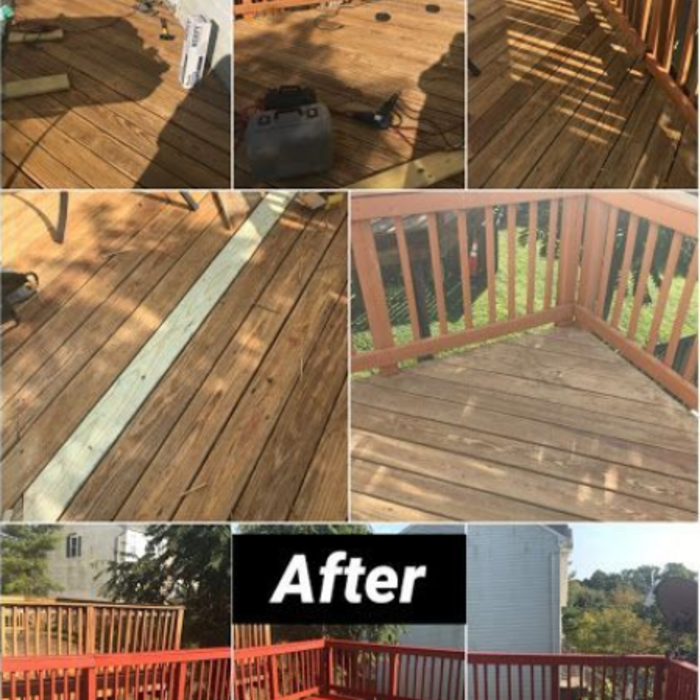Deck Restoration Before &amp; After