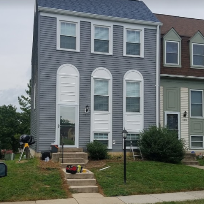 New siding and windows