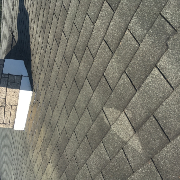 On the roof
