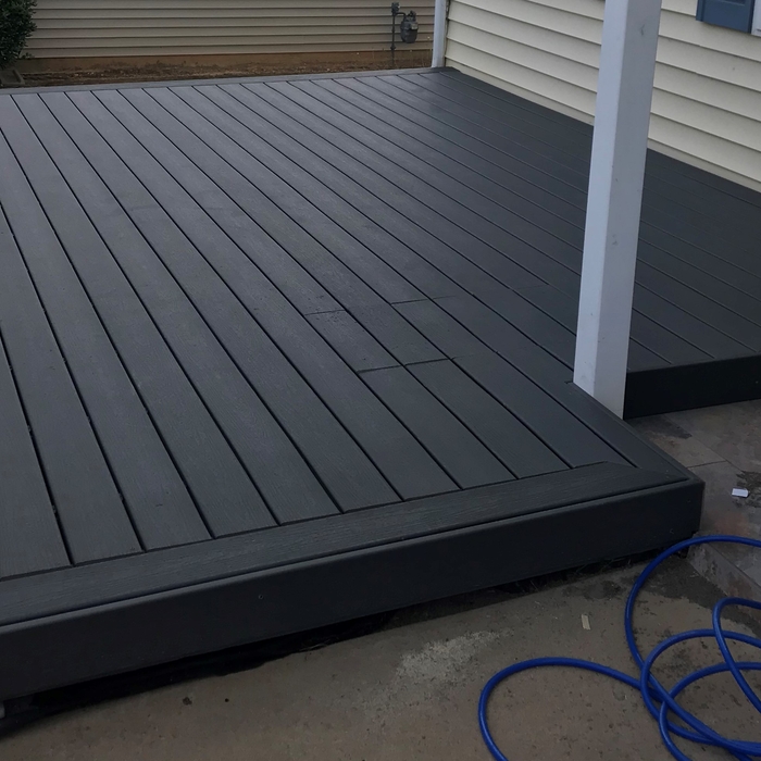 Deck finished