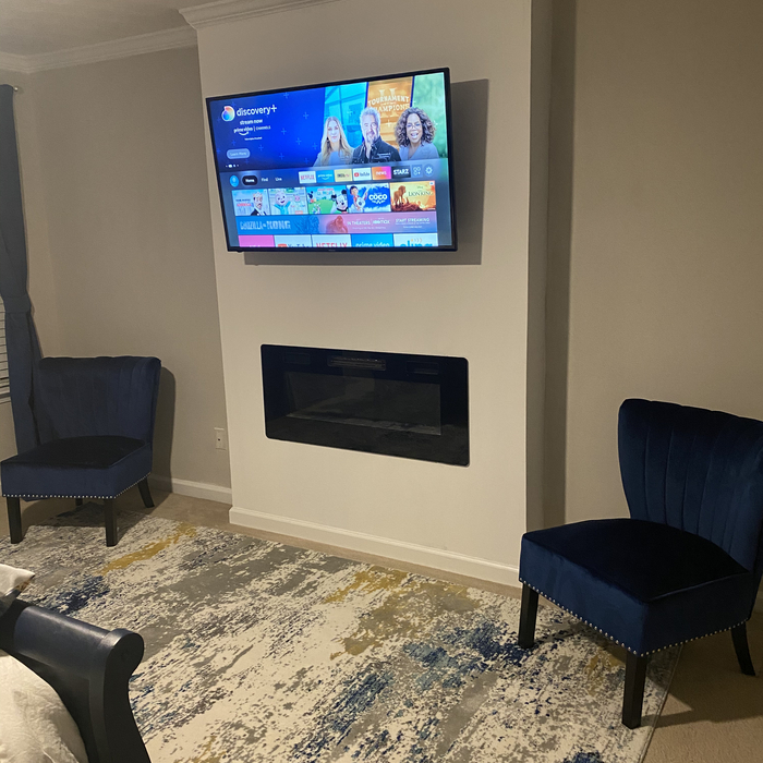 Focal Fireplace wall &amp; TV
