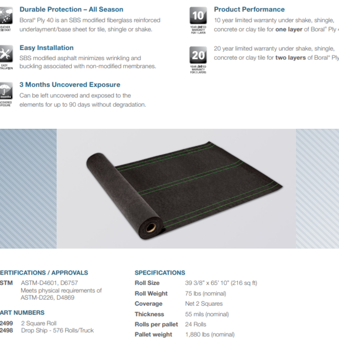 Underlayment