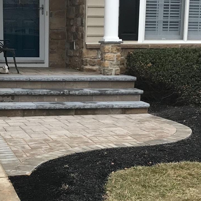 Paver front Porch