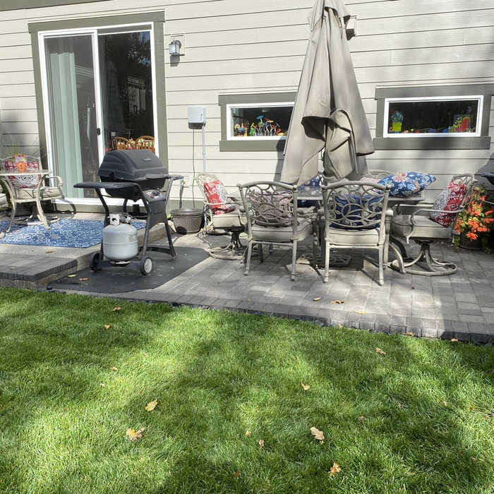 Paver patio