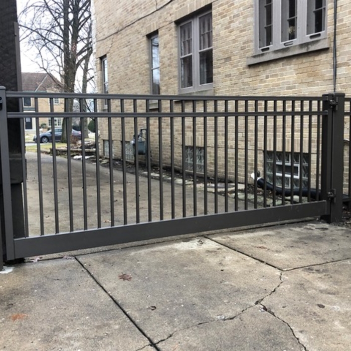 Aluminum gate