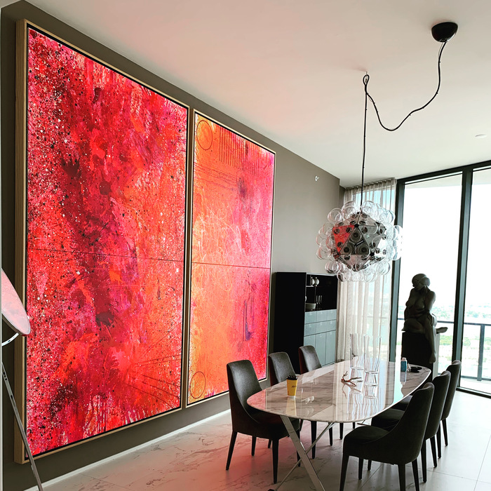 Fine Art Installation and Light Fixture