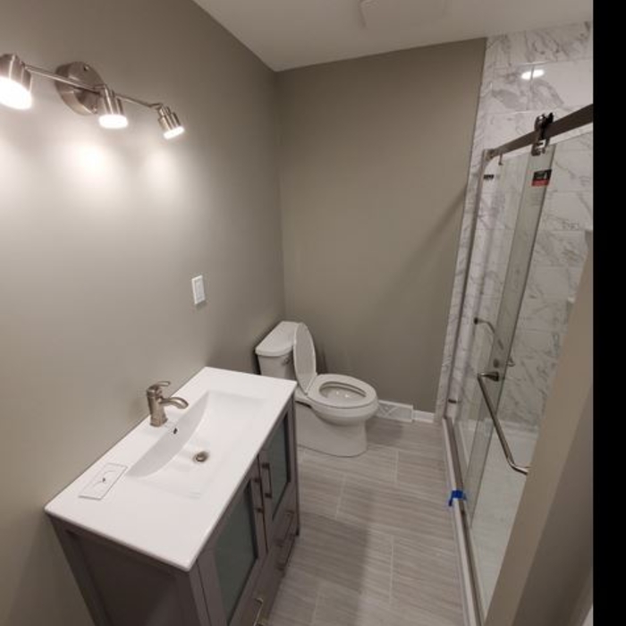 Bathroom remodel