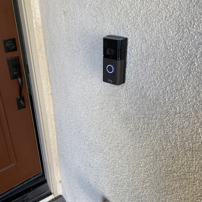 Ring doorbell installation
