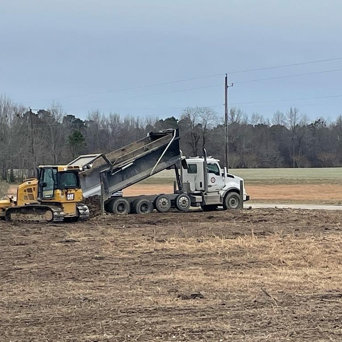 hauling in fill