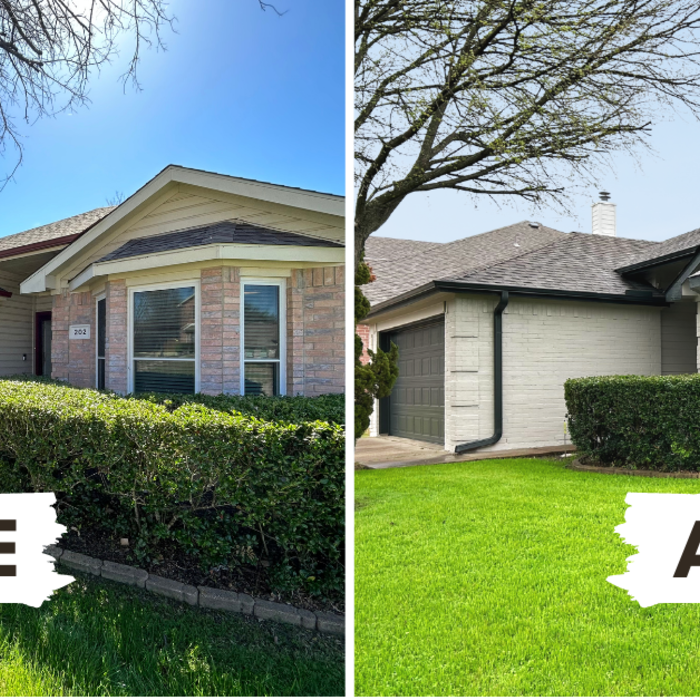 Brick Exterior Painting