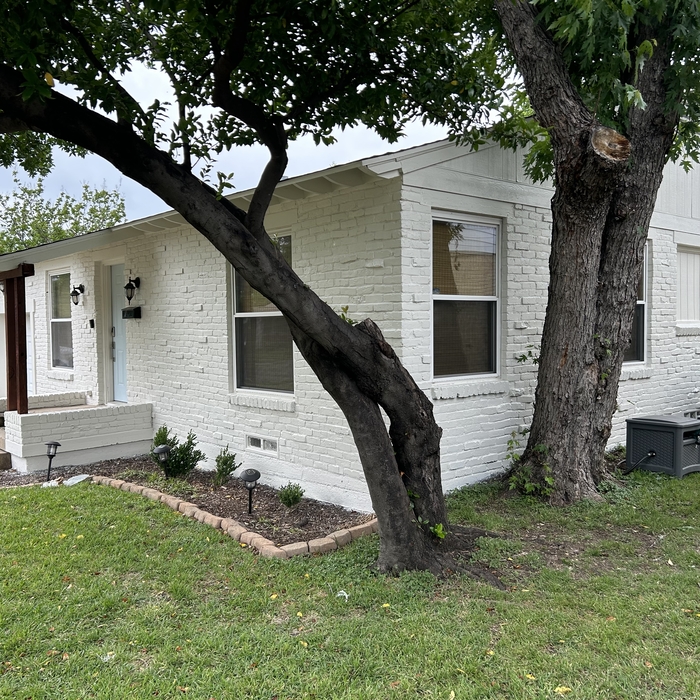 Painted Brick Exterior - After