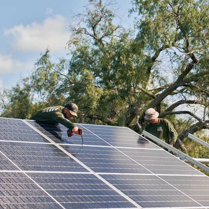 Freedom Solar Power Install Team