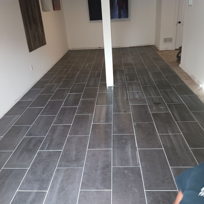 Montauk black 12x24 texture slate stone