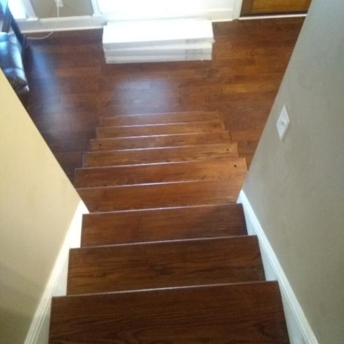 Hardwood Staircase