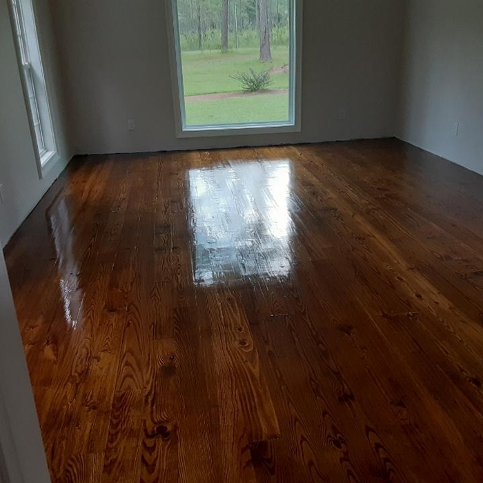 Refinished Hardwood floors