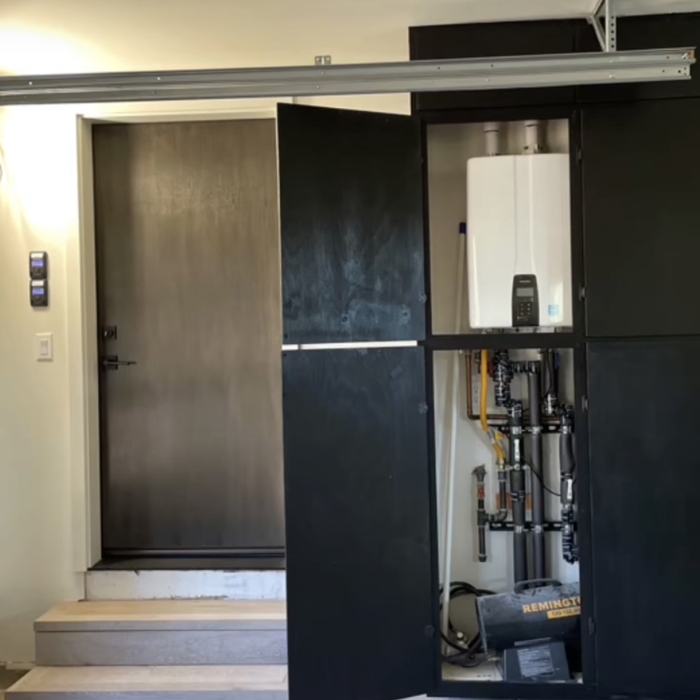 Hidden Tankless Water Heater