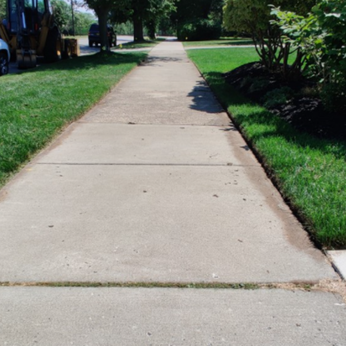 Mowing, edging, trimming