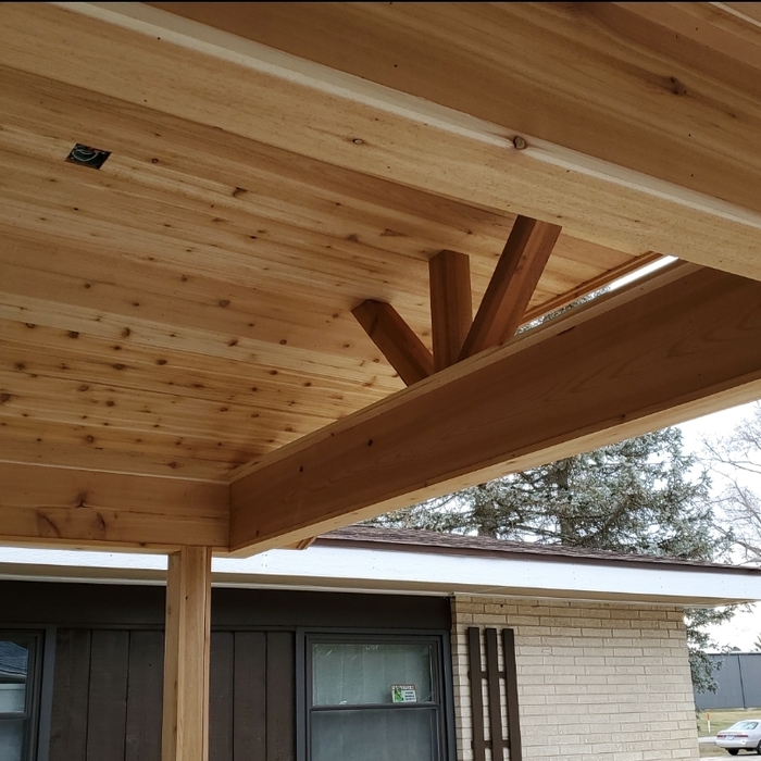 More beautiful cedar touches
