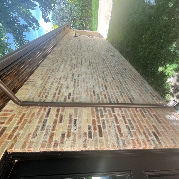 Round downspout