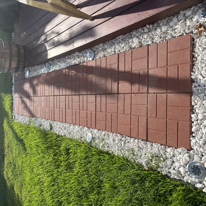 Pavers installation