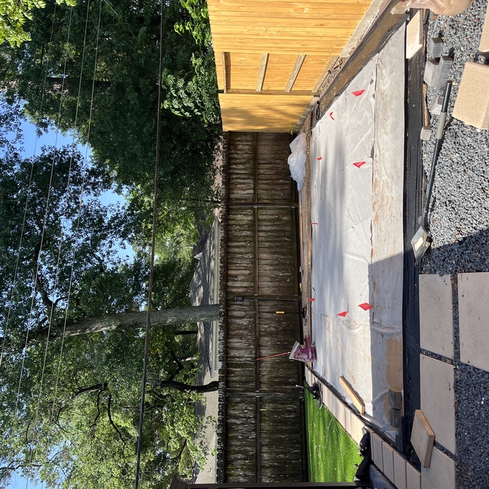 Pavers installation