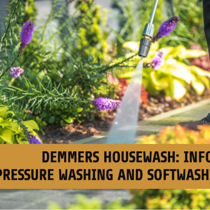 Information on pressure washing and soft washing