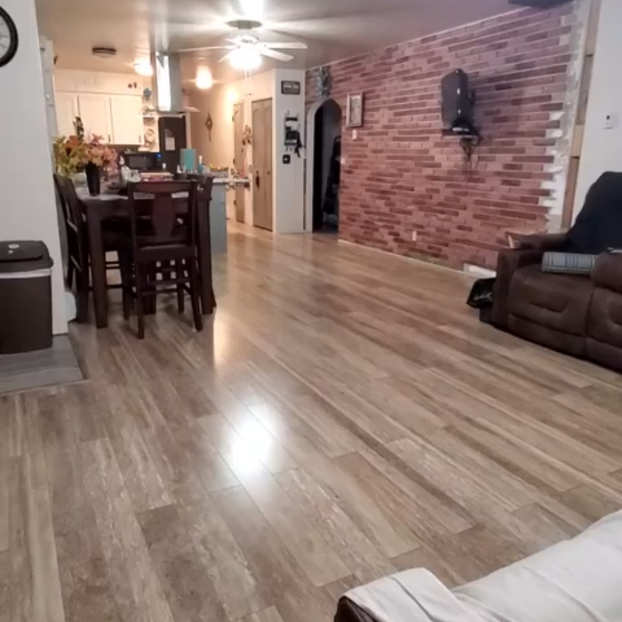 Flooring finished