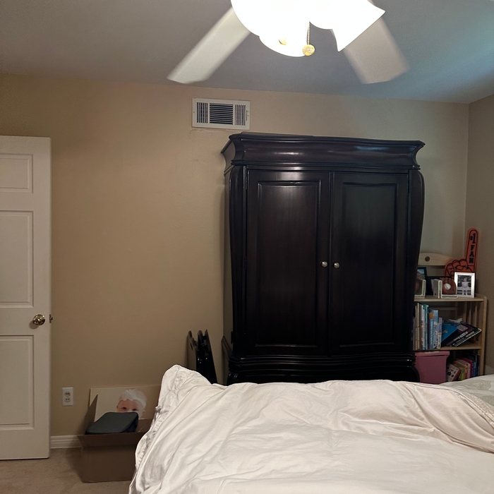 Bedroom Before view 2