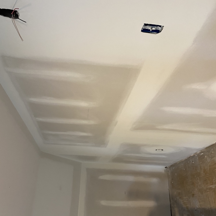 Installed drywall.
