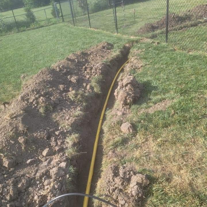 Aux gas line