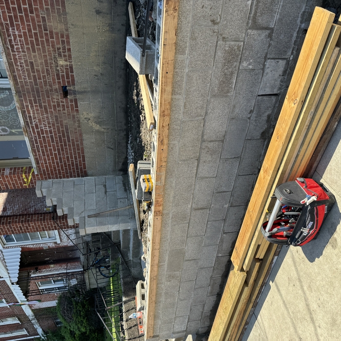 Forming in Prep for Concrete