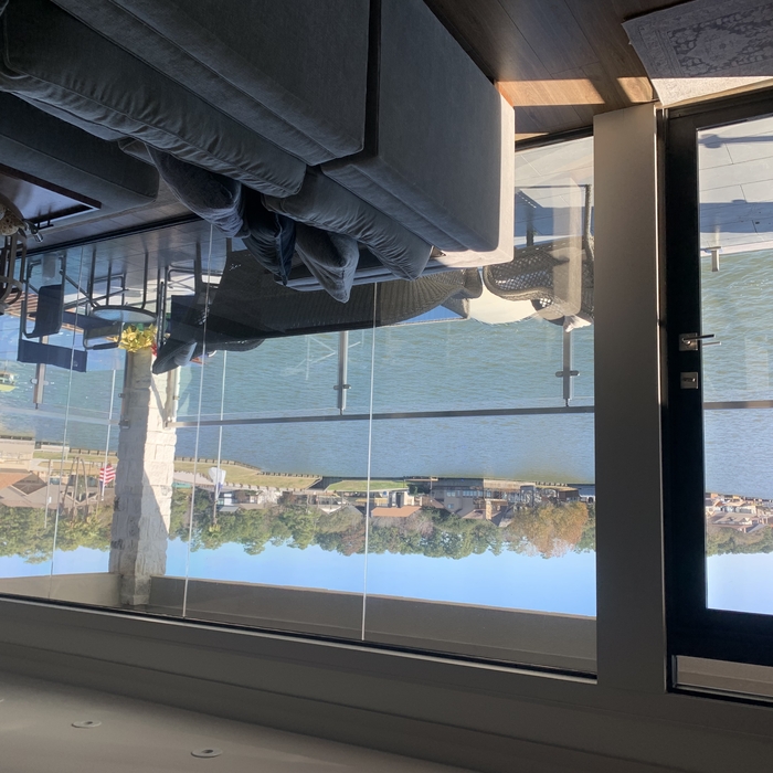 Bay Windows with Commercial door