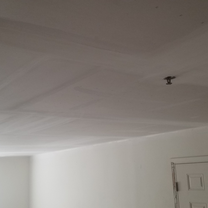 New drywall ceiling