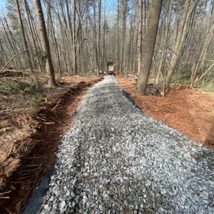 contractor base gravel install