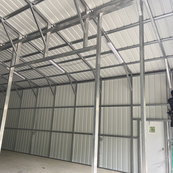 Spray Foam Metal Building