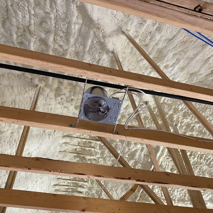 Open-Cell Spray Foam - Ceiling