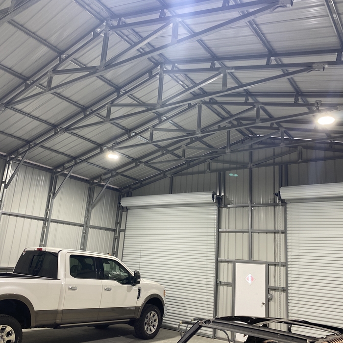 Closed-Cell Spray Foam Metal Building