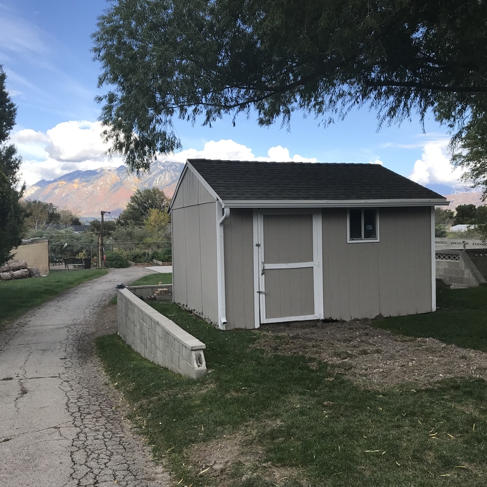 Shed update.