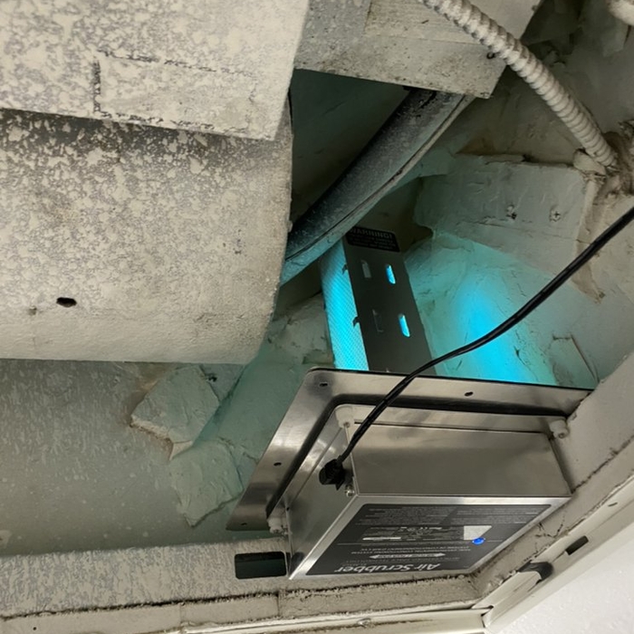 Air Scrubber Plus Installation