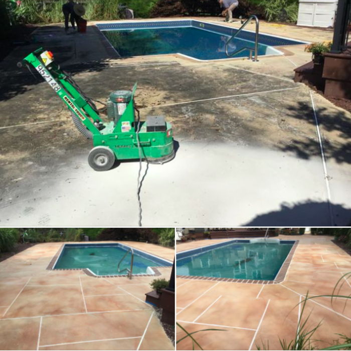 Concrete Pool Deck Bear DE