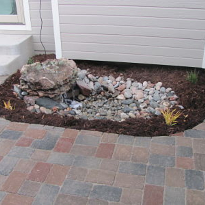 Water Feature/Paver Patio
