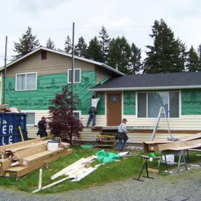 Siding during