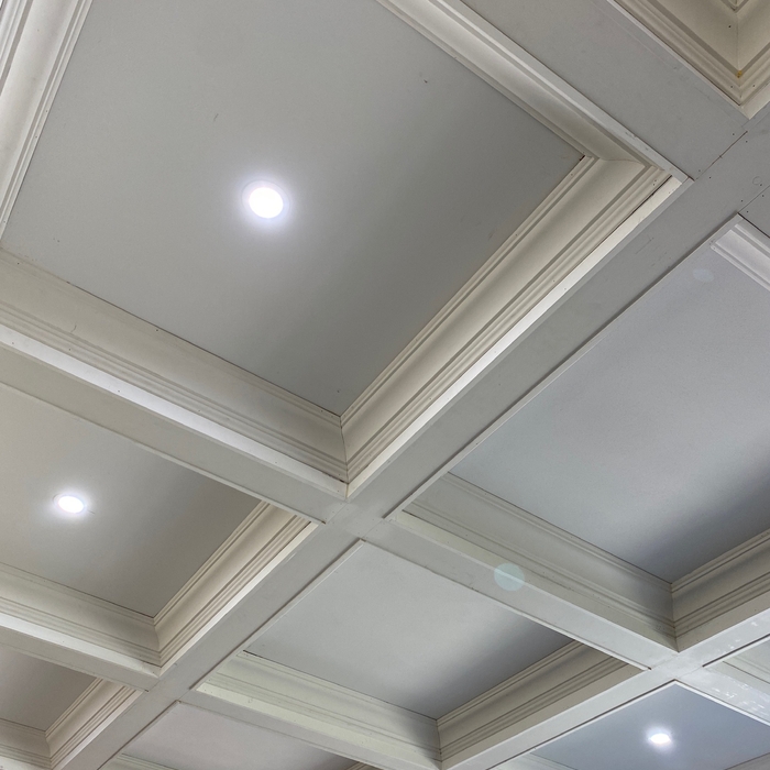 Coffered ceiling