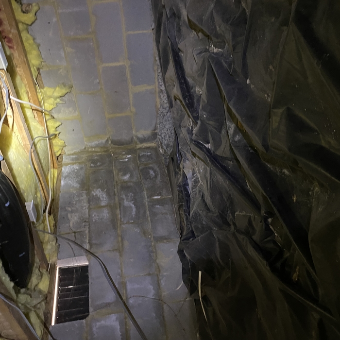 Moisture in Crawl Space issues