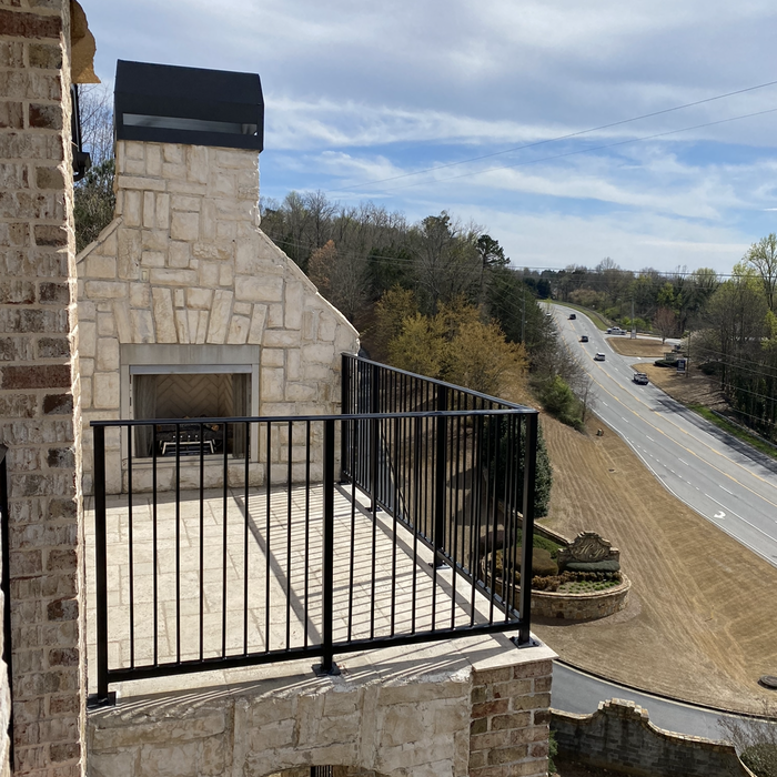 Porch railing