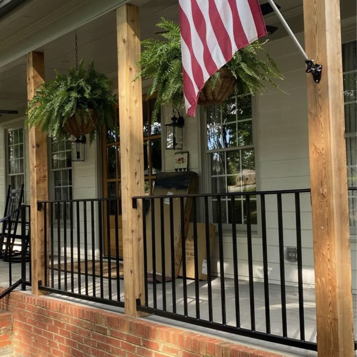 Porch railing