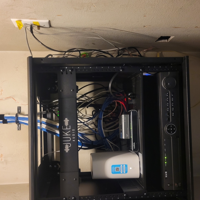 A/V Network Closet