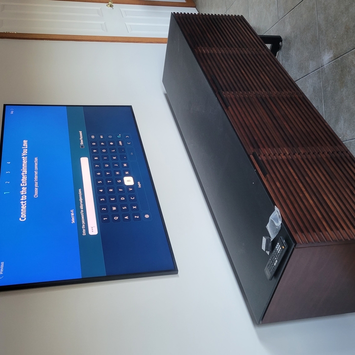 Samsung Frame TV install