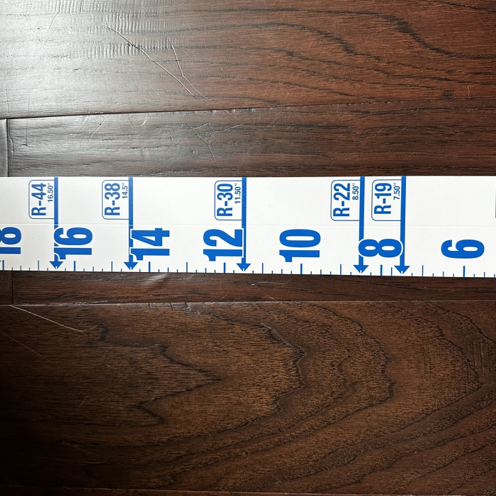 Check your attic insulation thickness