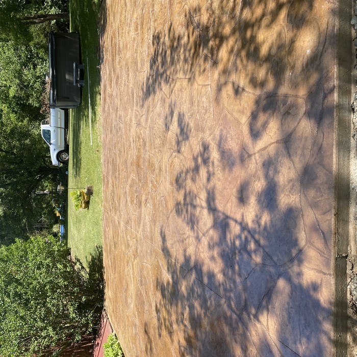 Stamped Patio